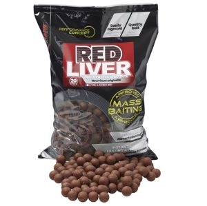 Boilies Mass Baiting Red Liver 3kg 24mm